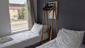 Premium bedding, iron/ironing board, free WiFi, linens