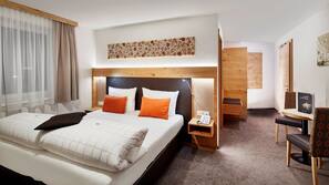 Minibar, in-room safe, desk, blackout curtains