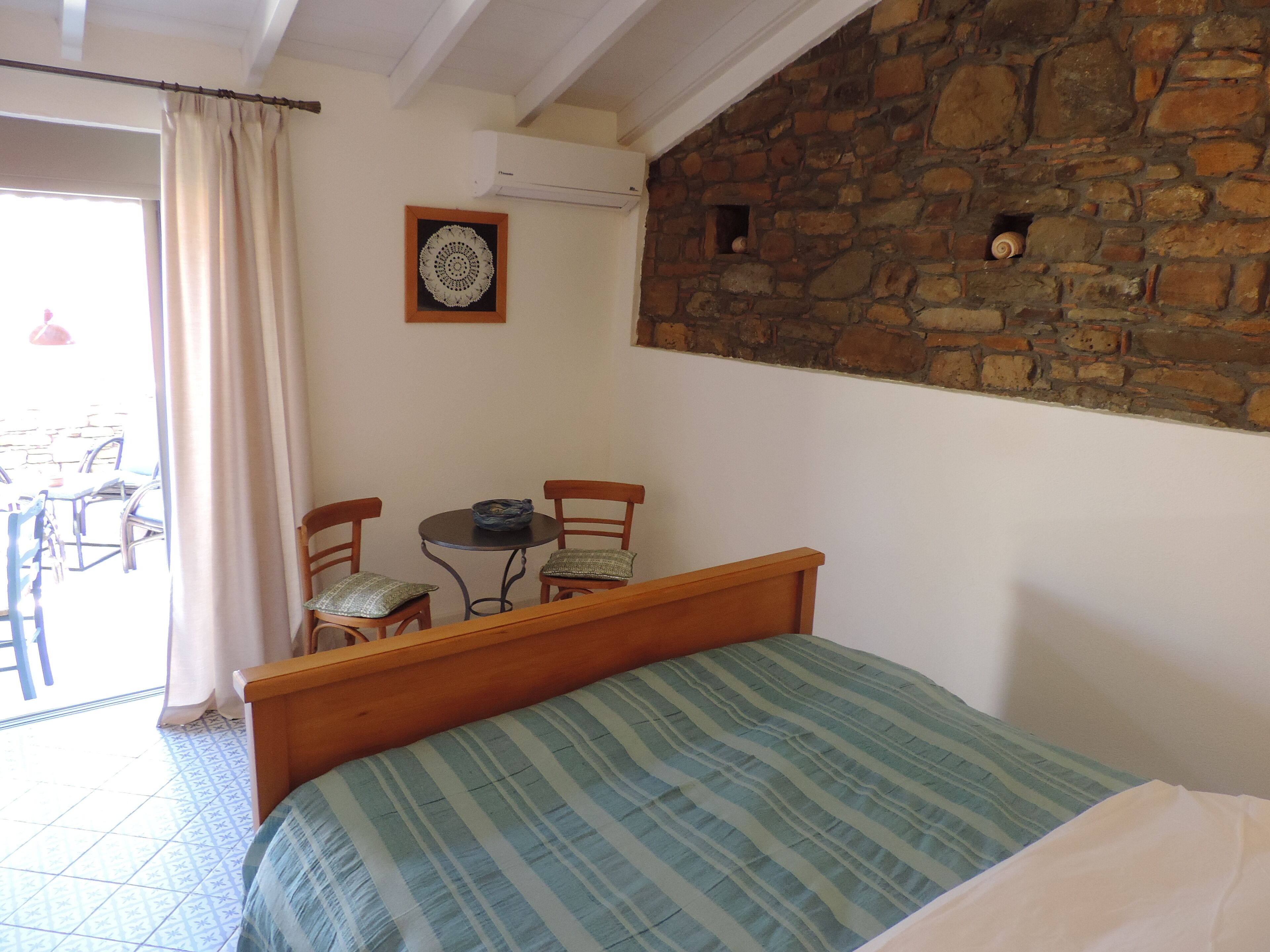 Ataraxia is a Renovated Stone Farmhouse, a Short Walk From 