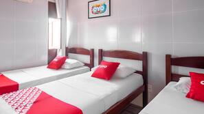 Wi-Fi de cortesia, roupa de cama
