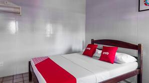 Wi-Fi de cortesia, roupa de cama
