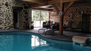 Piscine couverte, piscine chauffée
