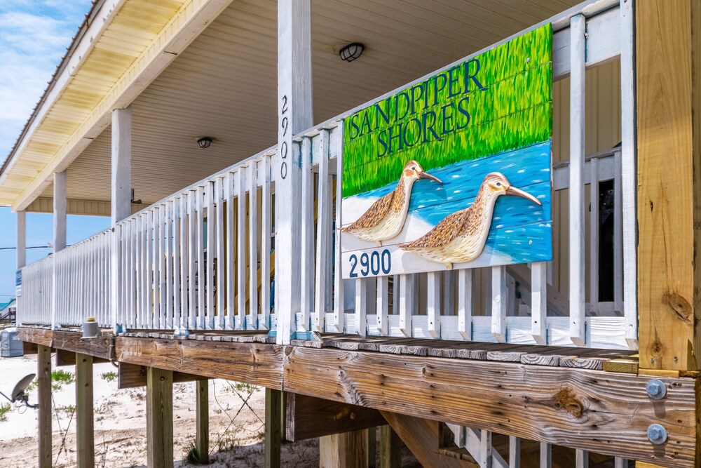 Waterfront beach house on the sound w/ breathtaking sunset views & gulf access