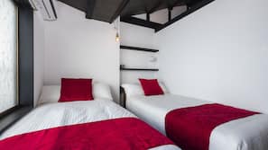 2 bedrooms, individually decorated, individually furnished