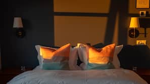Premium bedding, blackout drapes, free WiFi, linens