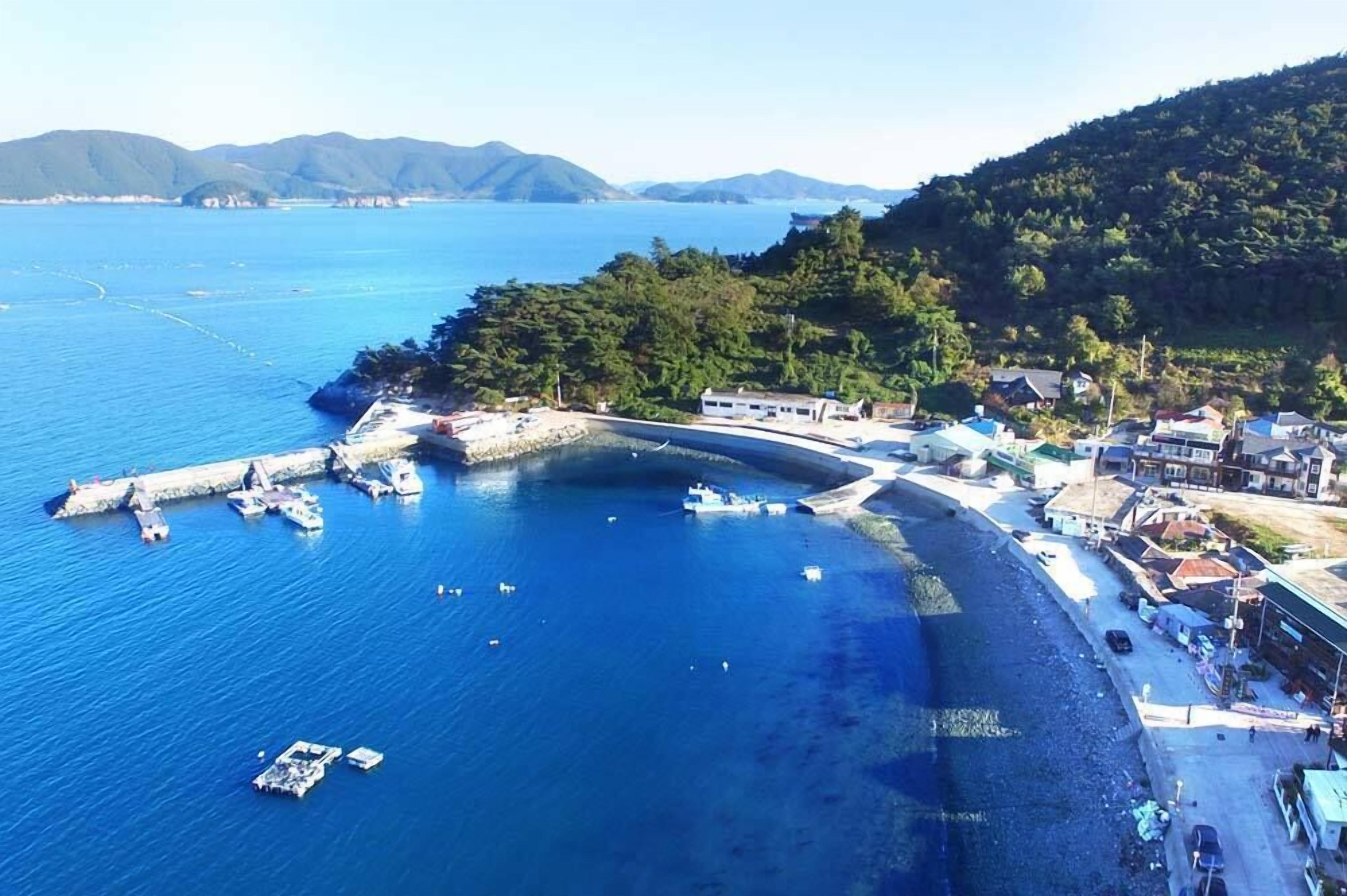 Sea in Front of us in Tongyeong, South Korea