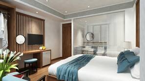 Minibar, in-room safe, desk, free WiFi