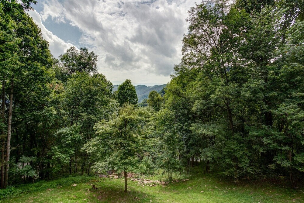 Emerald Bear; Maggie Valley hidden gem! Large, private home with HOT TUB and more!!