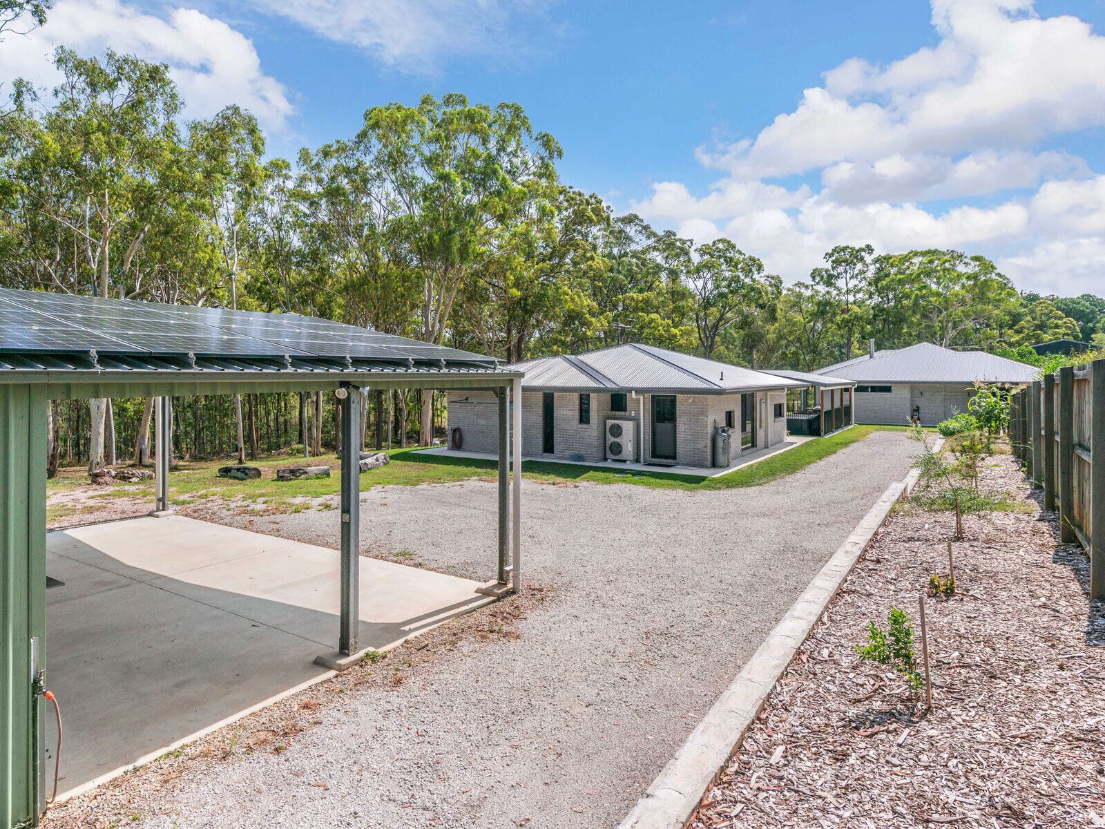 A tranquil bushland retreat with KB, Ducted AC and access to a heated pool.
