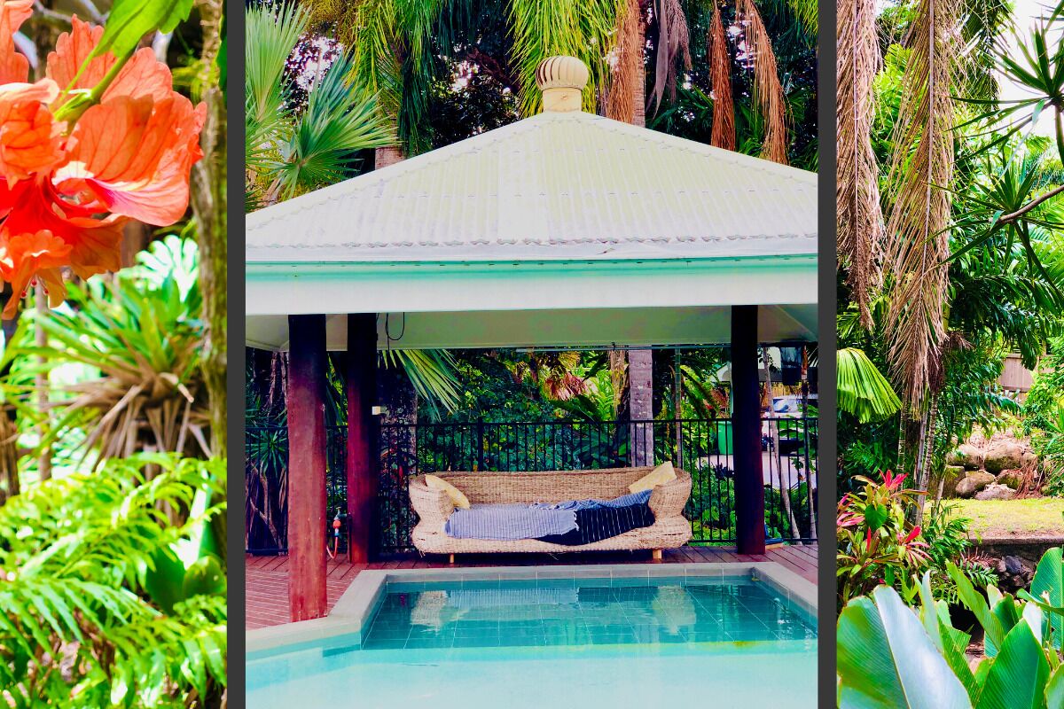 Resort Style Home in a Tropical Garden Close to City