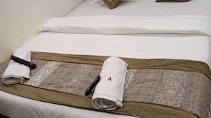 Individually decorated, individually furnished, desk, blackout curtains