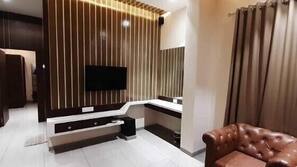 Individually decorated, individually furnished, desk, blackout curtains