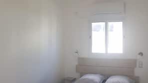 Premium bedding, blackout drapes, soundproofing, iron/ironing board