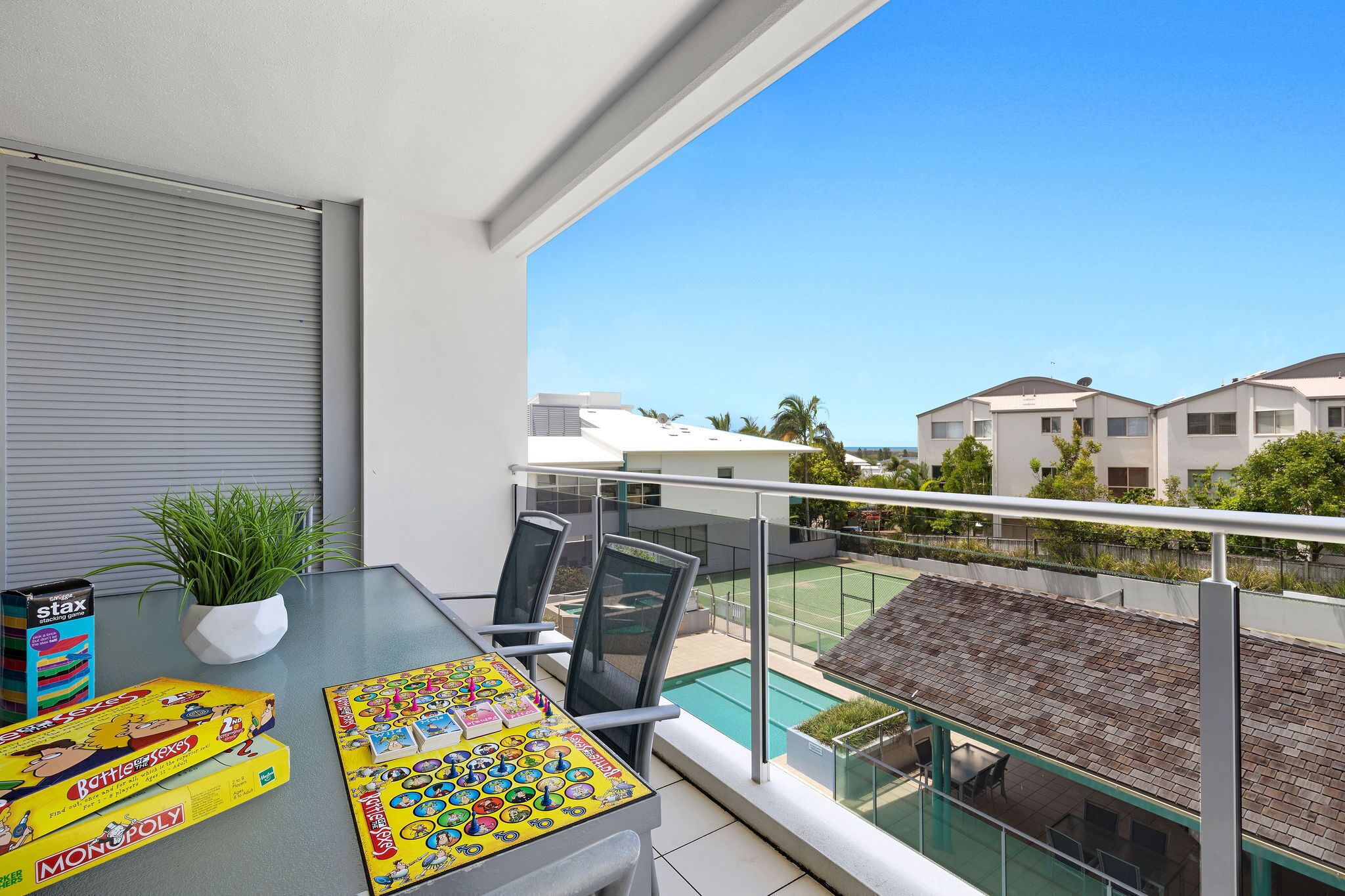 2BR Coolum Beach 🌴Rooftop Deck☀️Spa💦Tennis🎾Pool