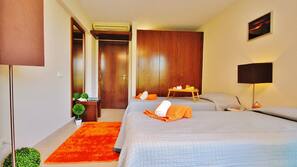 Cots/infant beds, free WiFi, linens
