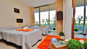 Cots/infant beds, free WiFi, linens