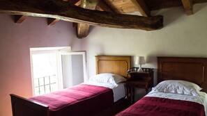 Individually decorated, individually furnished, free cots/infant beds