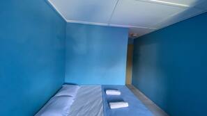 Desk, free WiFi, linens