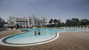 Seasonal outdoor pool