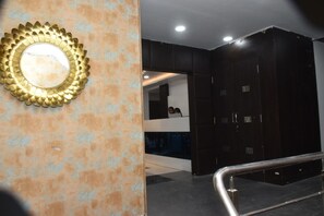 Interior entrance