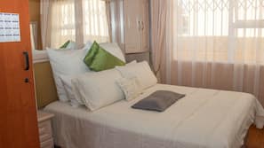 Premium bedding, memory foam beds, iron/ironing board, free WiFi