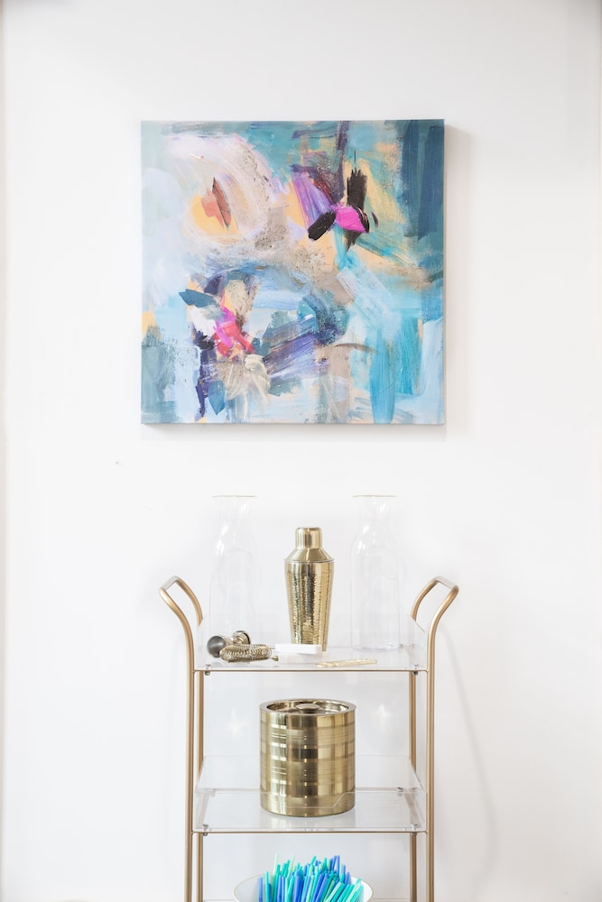 Luxury apartment with a private rooftop deck located in the heart of downtown JC