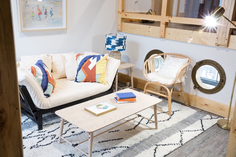 Luxury apartment with a private rooftop deck located in the heart of downtown JC