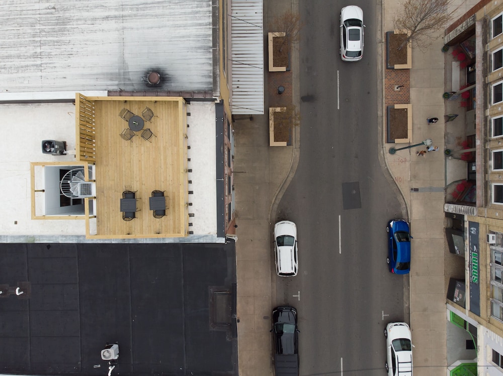 Luxury apartment with a private rooftop deck located in the heart of downtown JC