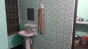 Shampoo, toilet paper