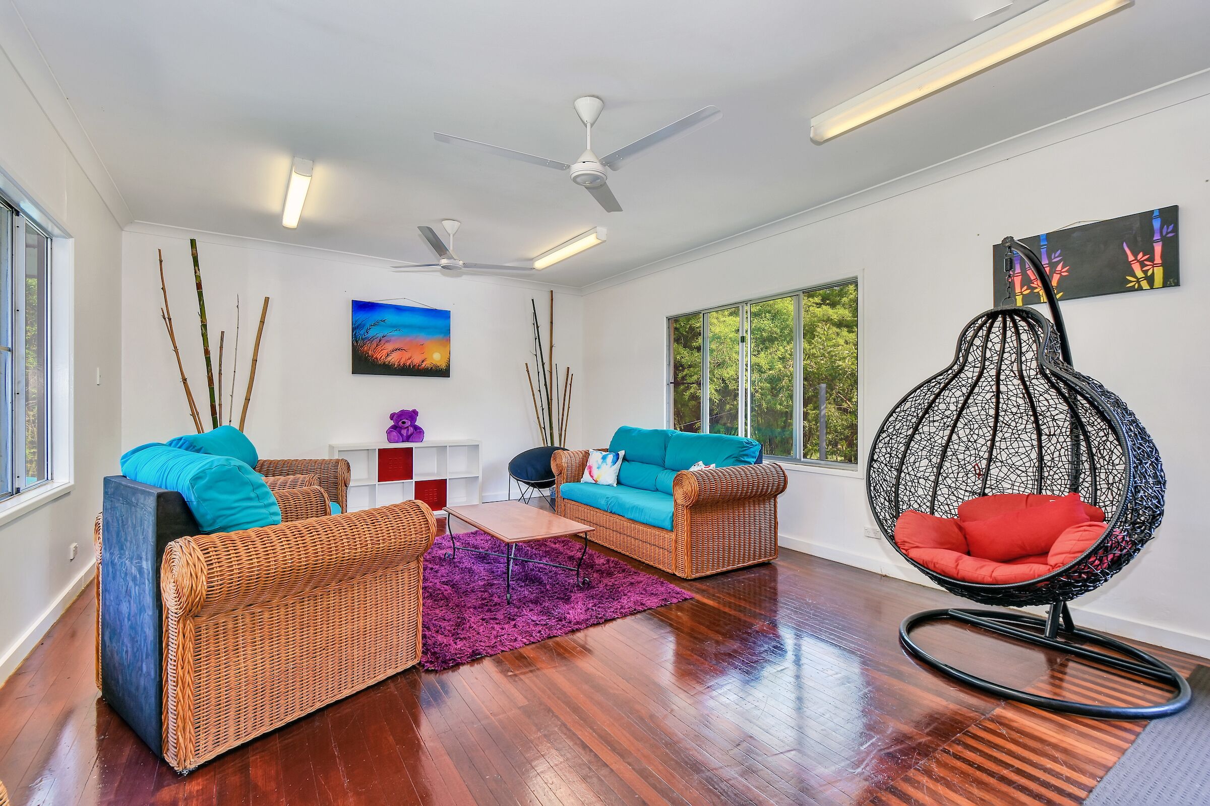 Tropical Bamboo House