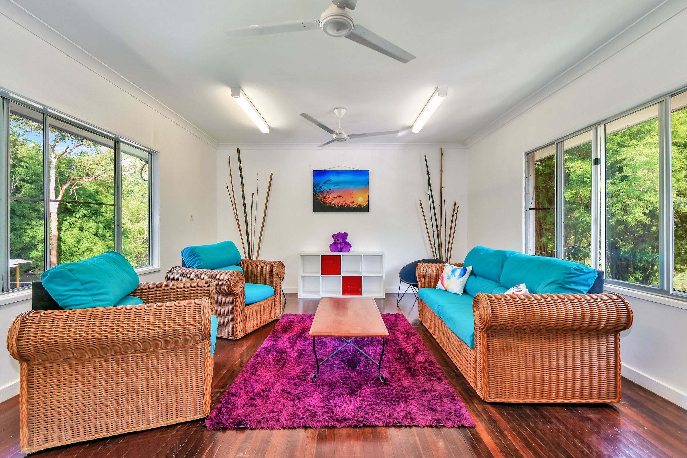 Tropical Bamboo House