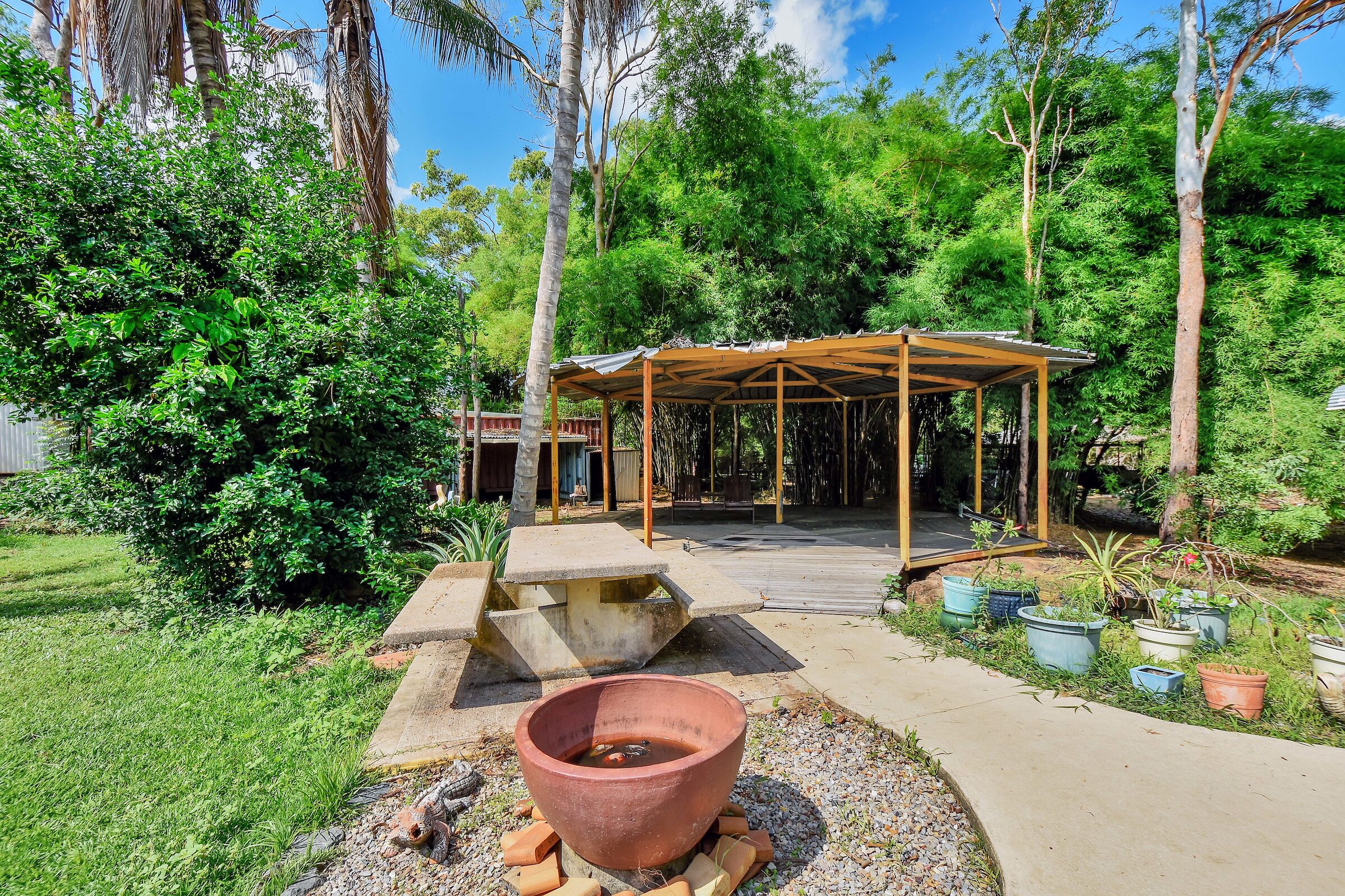 Tropical Bamboo House