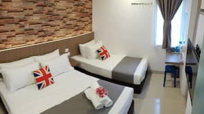 Iron/ironing board, free WiFi, linens