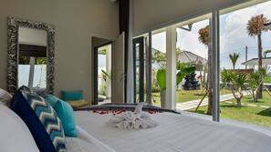 4 kamar tidur, Wi-Fi gratis, dan seprai linen