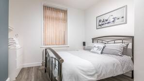 Down duvet, memory foam beds, individually decorated
