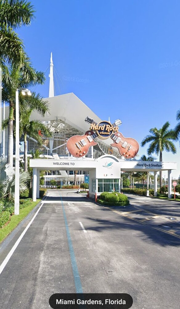 Superbowl home away from home five minutes away from stadium