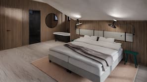 Minibar, in-room safe, desk, free WiFi