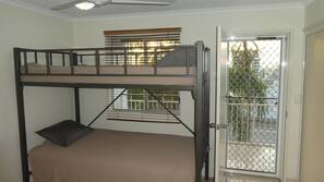 Individually furnished, desk, iron/ironing board, linens