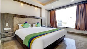 Premium bedding, Select Comfort beds, individually decorated