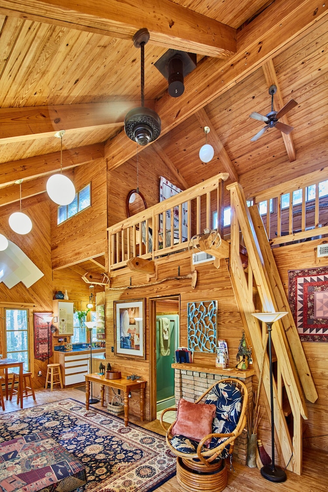 CABIN in Woods, Pet Friendly, Accessible Ben Wheeler Vrbo
