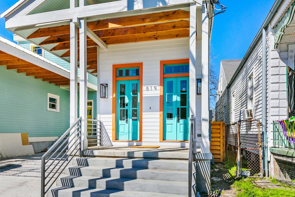 Pretty & Cozy 3 bedroom home 3 blocks from the French Quarter in Treme