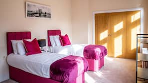 Iron/ironing board, free cots/infant beds, free WiFi, linens