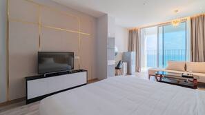 Bettwäsche aus ägyptischer Baumwolle, hochwertige Bettwaren, Minibar