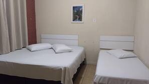 Frigobar, Wi-Fi de cortesia, roupa de cama