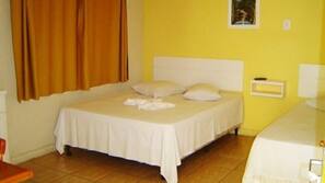 Frigobar, Wi-Fi de cortesia, roupa de cama