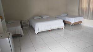 Frigobar, Wi-Fi de cortesia, roupa de cama