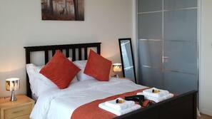 Desk, iron/ironing board, free cots/infant beds, free WiFi