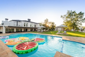 Indoor pool, outdoor pool