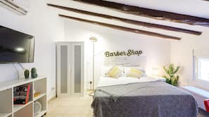 1 bedroom, bed sheets