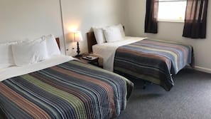 Individually decorated, individually furnished, iron/ironing board